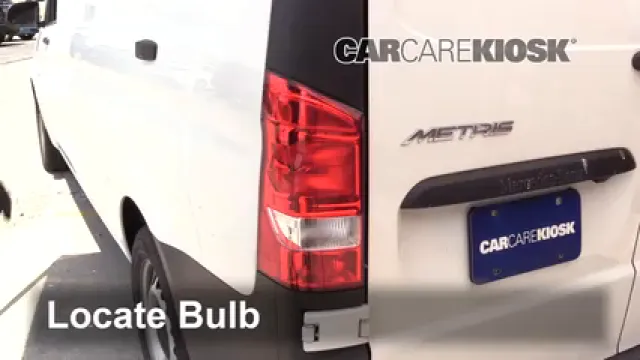 2019 Mercedes-Benz Metris 2.0L 4 Cyl. Turbo Mini Cargo Van Lights Tail Light (replace bulb)